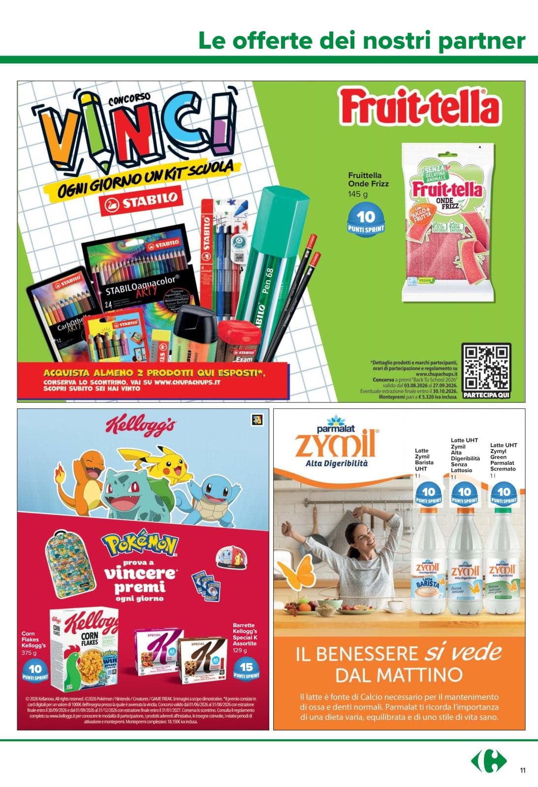 Pagina 11. del volantino Carrefour - Sconti Fino al 40% dal 24/08/2026