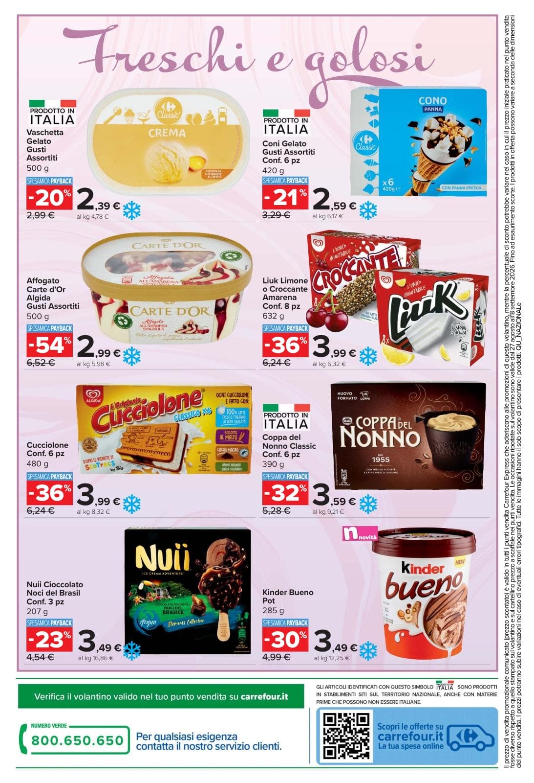 Pagina 18. del volantino Carrefour - Sconti Fino al 40%