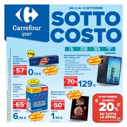 Pagina 1 del volantino Carrefour Sottocosto (iper)
