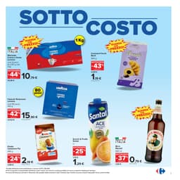 Pagina 3 del volantino Carrefour Sottocosto (iper)