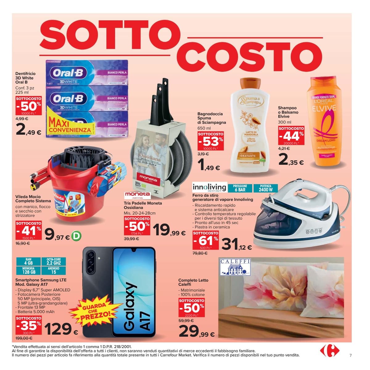 Pagina 7. del volantino Carrefour - Sottocosto (market) dal 05/09/2026
