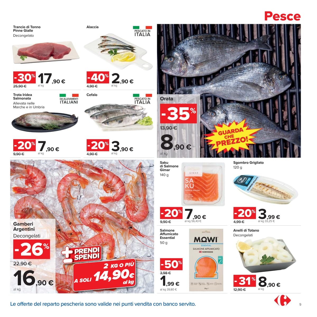 Pagina 9. del volantino Carrefour - Sottocosto (market) dal 05/09/2026