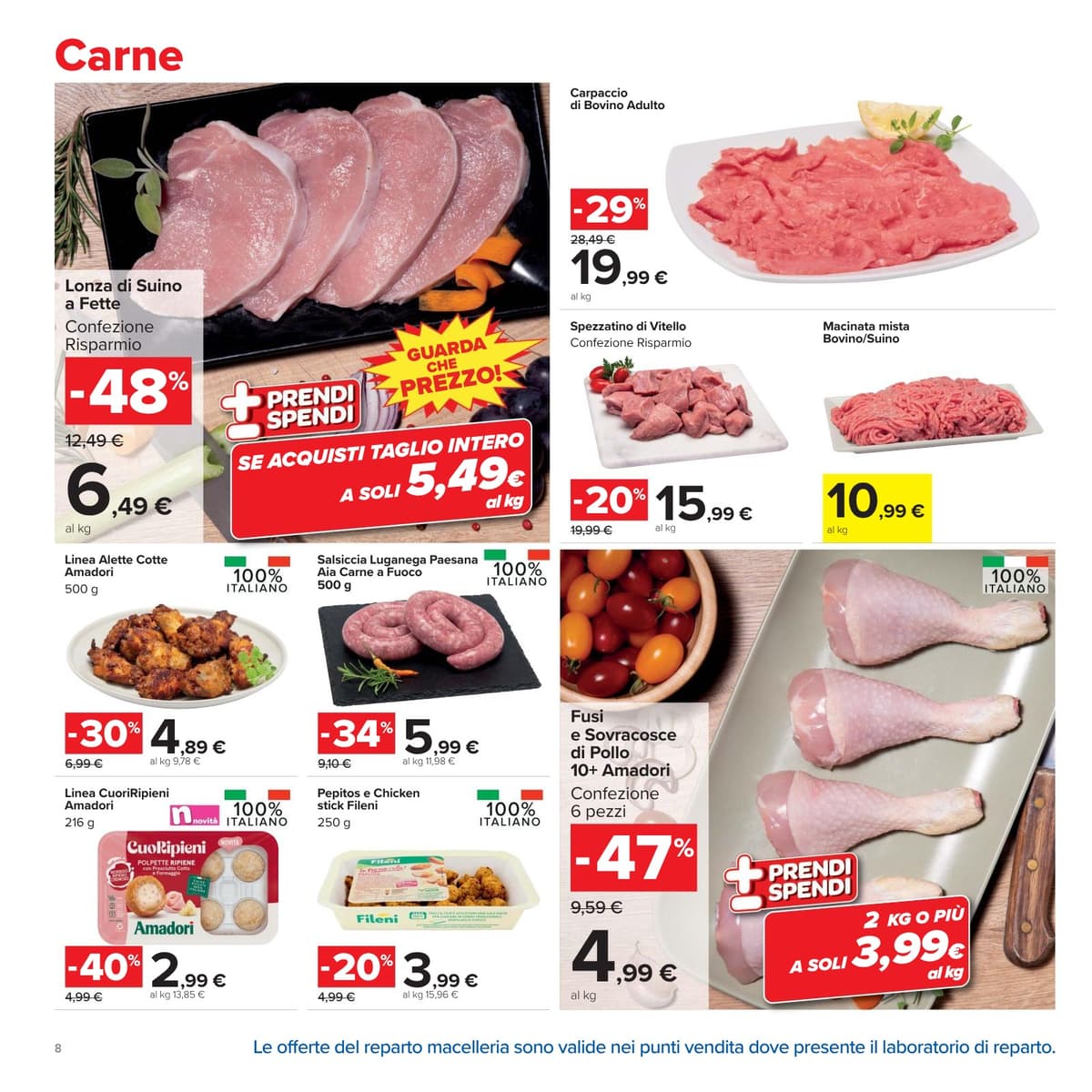 Pagina 8. del volantino Carrefour - Grandi Marche (market)