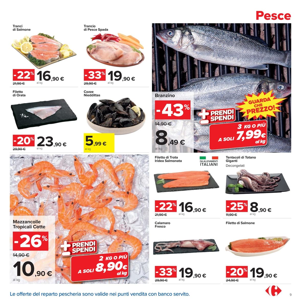 Pagina 9. del volantino Carrefour - Grandi Marche (market)