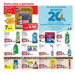 Pagina 20 del volantino Carrefour Grandi Marche (market)