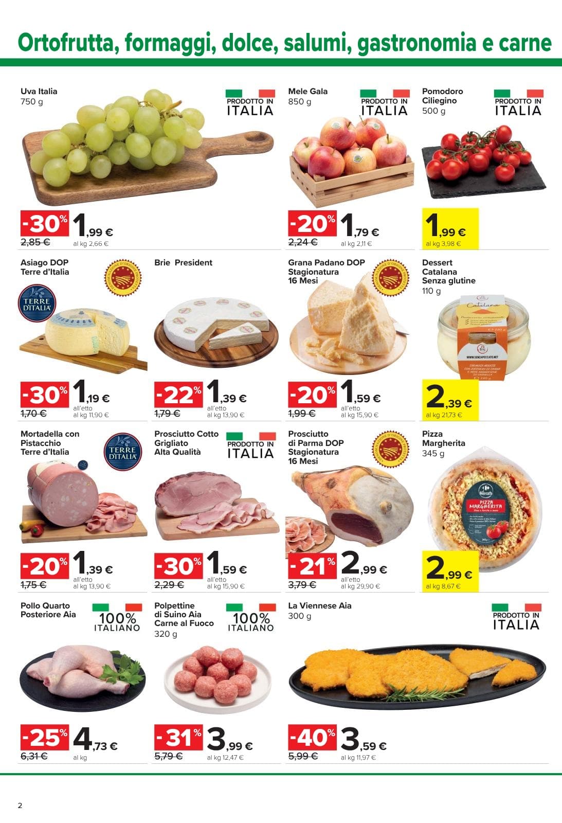Pagina 2. del volantino Carrefour - Prezzi imbattibili (express)
