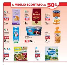 Pagina 4 del volantino Carrefour 50 prodotti al 50% (market)
