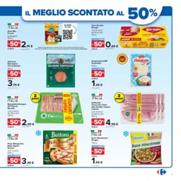 Pagina 3 del volantino Carrefour 50 prodotti al 50%
