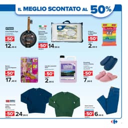 Pagina 7 del volantino Carrefour 50 prodotti al 50%