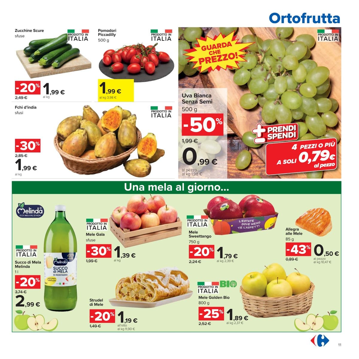 Pagina 11. del volantino Carrefour - 50 prodotti al 50%