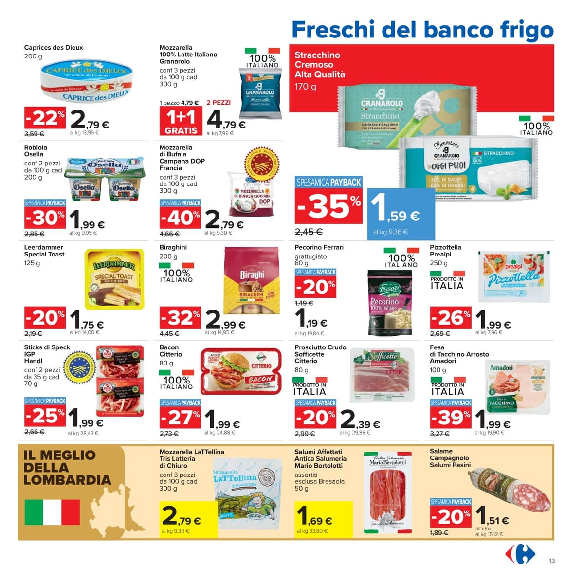 Pagina 13. del volantino Carrefour - 50 prodotti al 50%