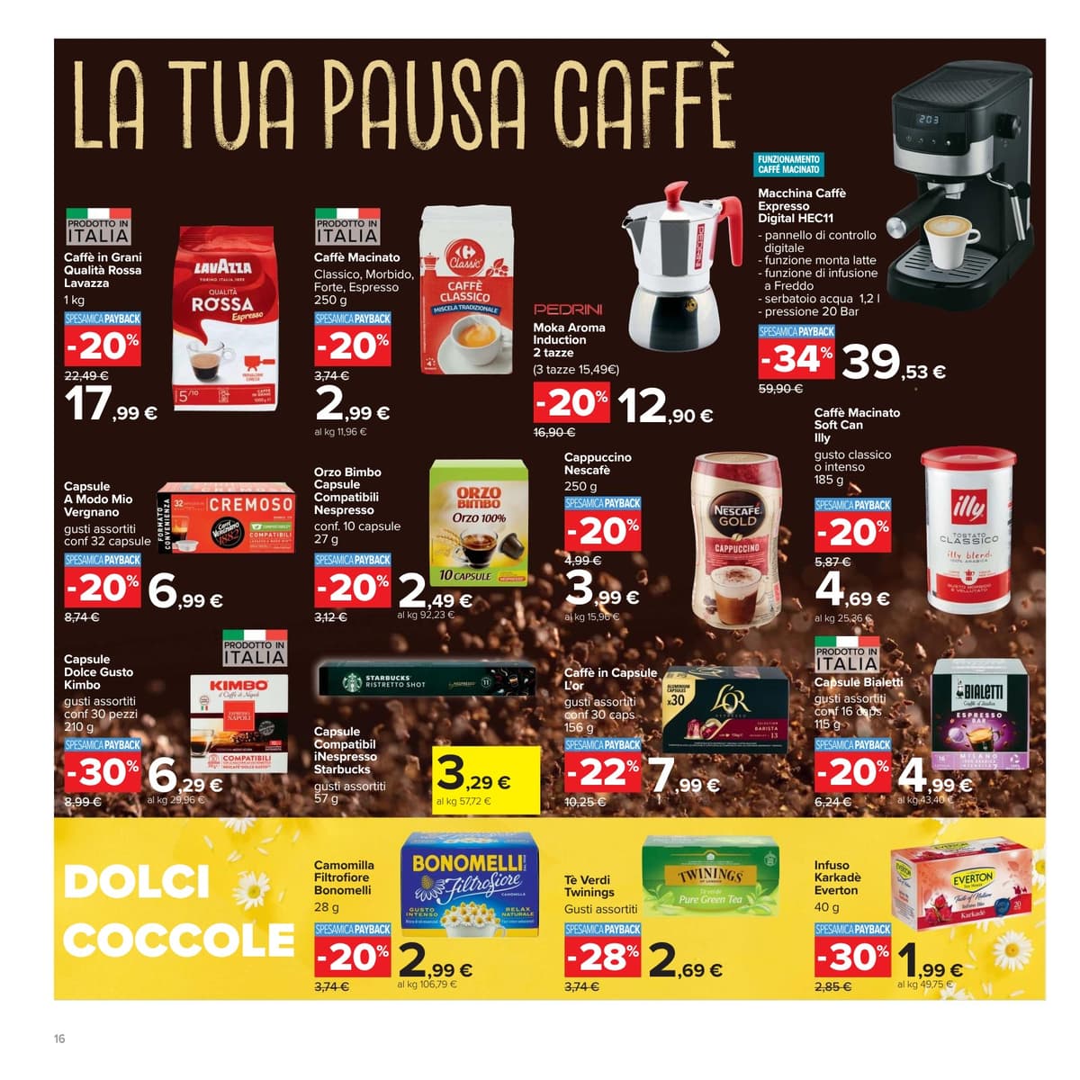 Pagina 16. del volantino Carrefour - 50 prodotti al 50%