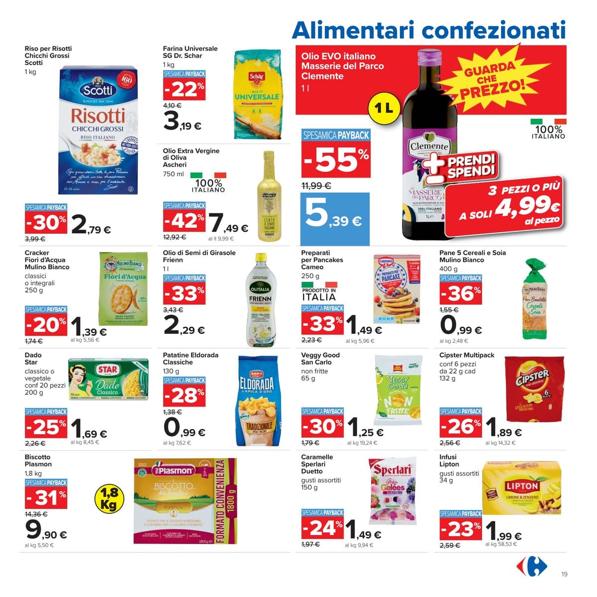 Pagina 19. del volantino Carrefour - 50 prodotti al 50%