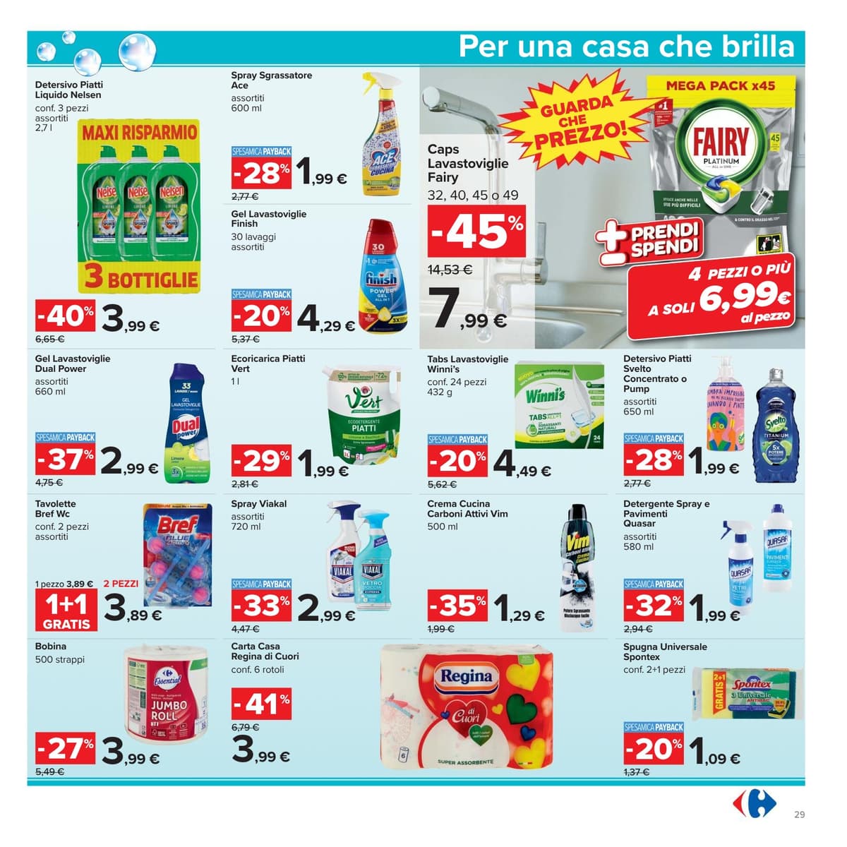 Pagina 29. del volantino Carrefour - 50 prodotti al 50%