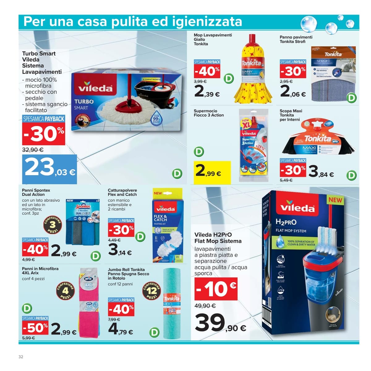 Pagina 32. del volantino Carrefour - 50 prodotti al 50%