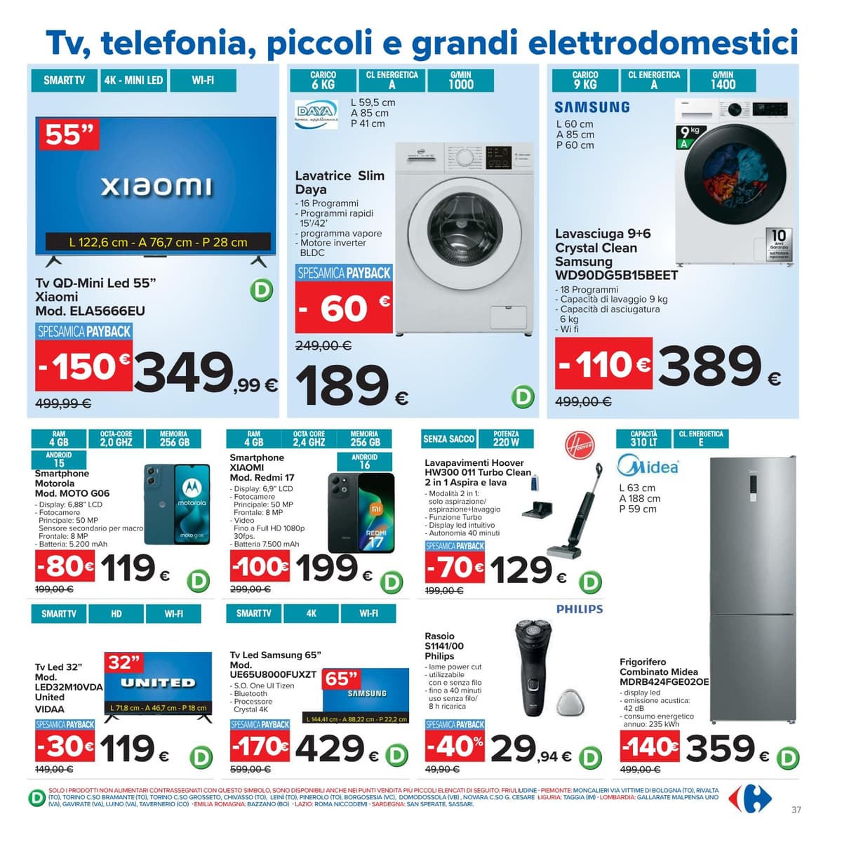 Pagina 37. del volantino Carrefour - 50 prodotti al 50%