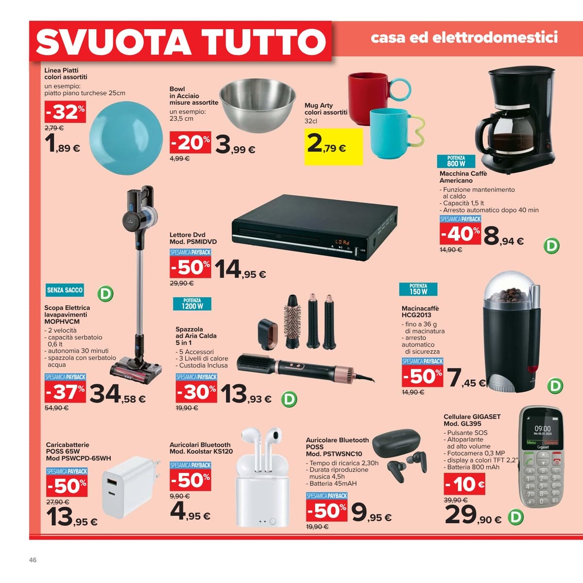 Pagina 46. del volantino Carrefour - 50 prodotti al 50%