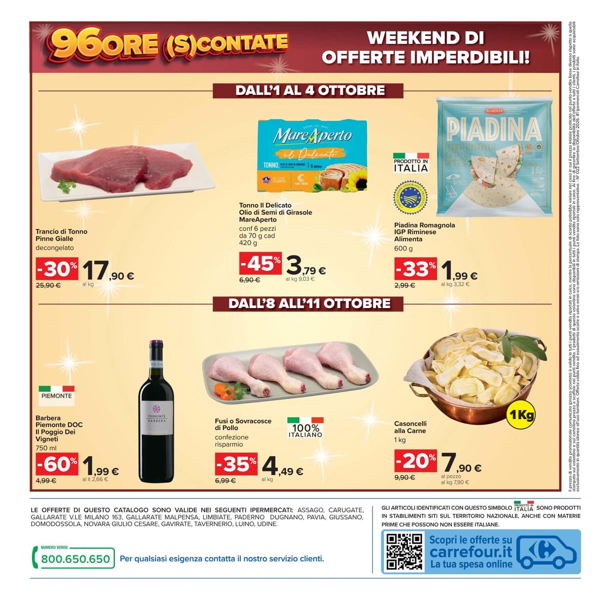 Pagina 48. del volantino Carrefour - 50 prodotti al 50%