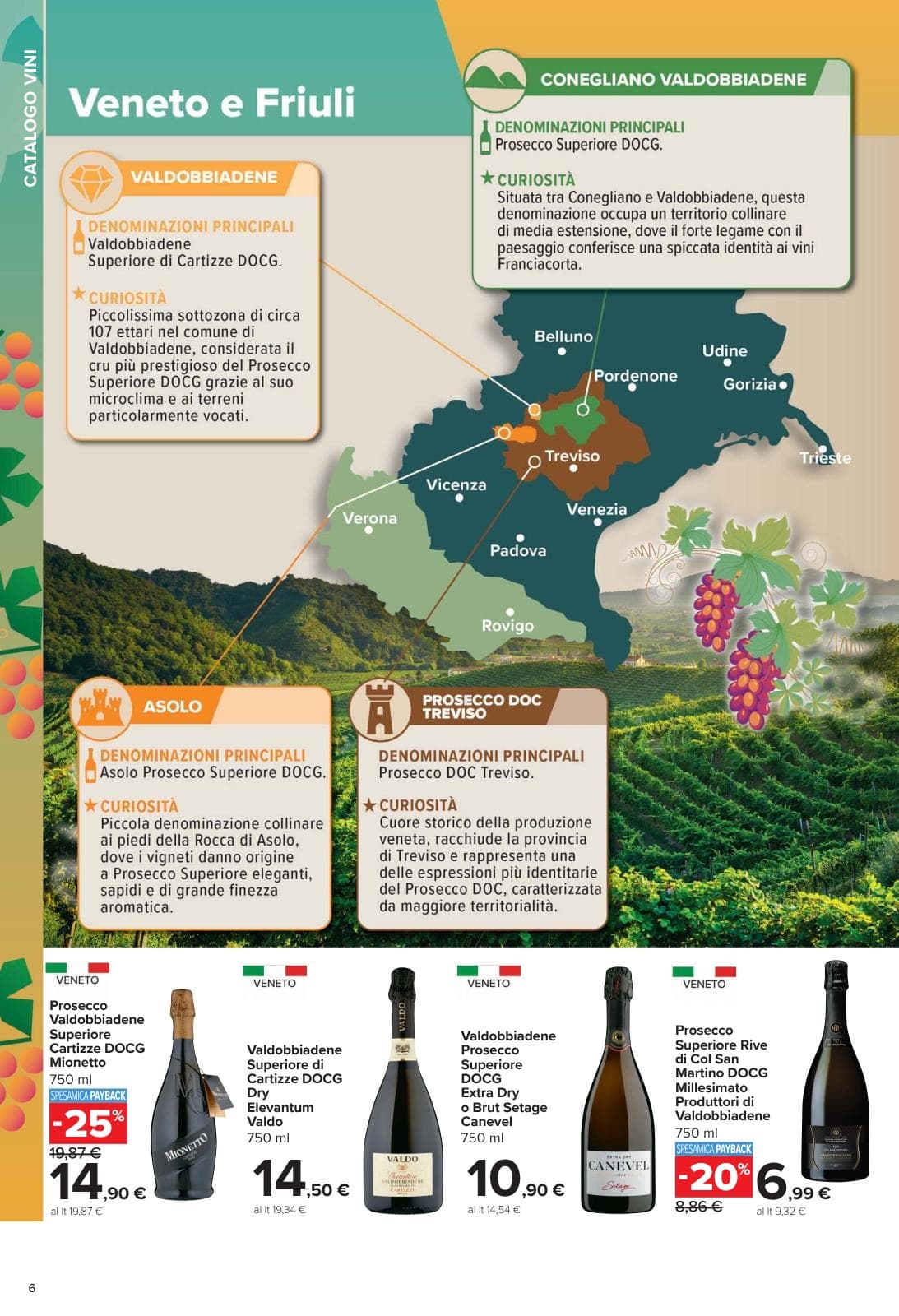 Pagina 6. del volantino Carrefour - Catalogo vini