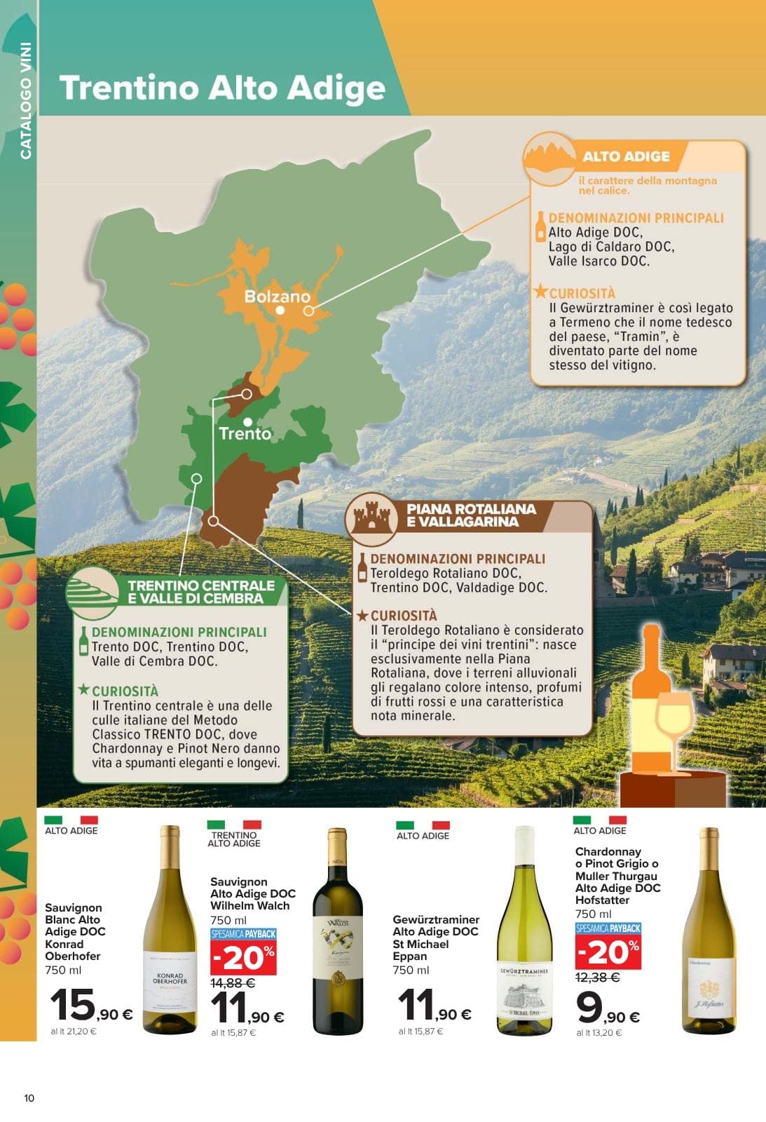 Pagina 10. del volantino Carrefour - Catalogo vini