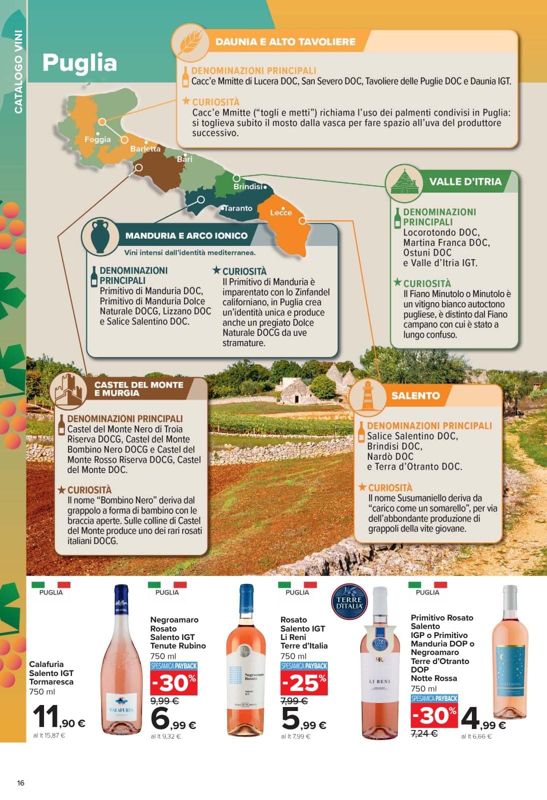 Pagina 16. del volantino Carrefour - Catalogo vini