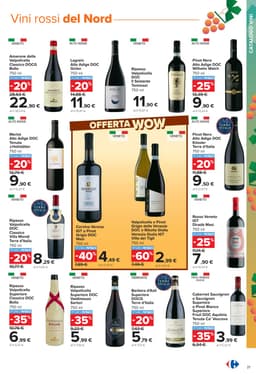 Pagina 21 del volantino Carrefour Catalogo vini