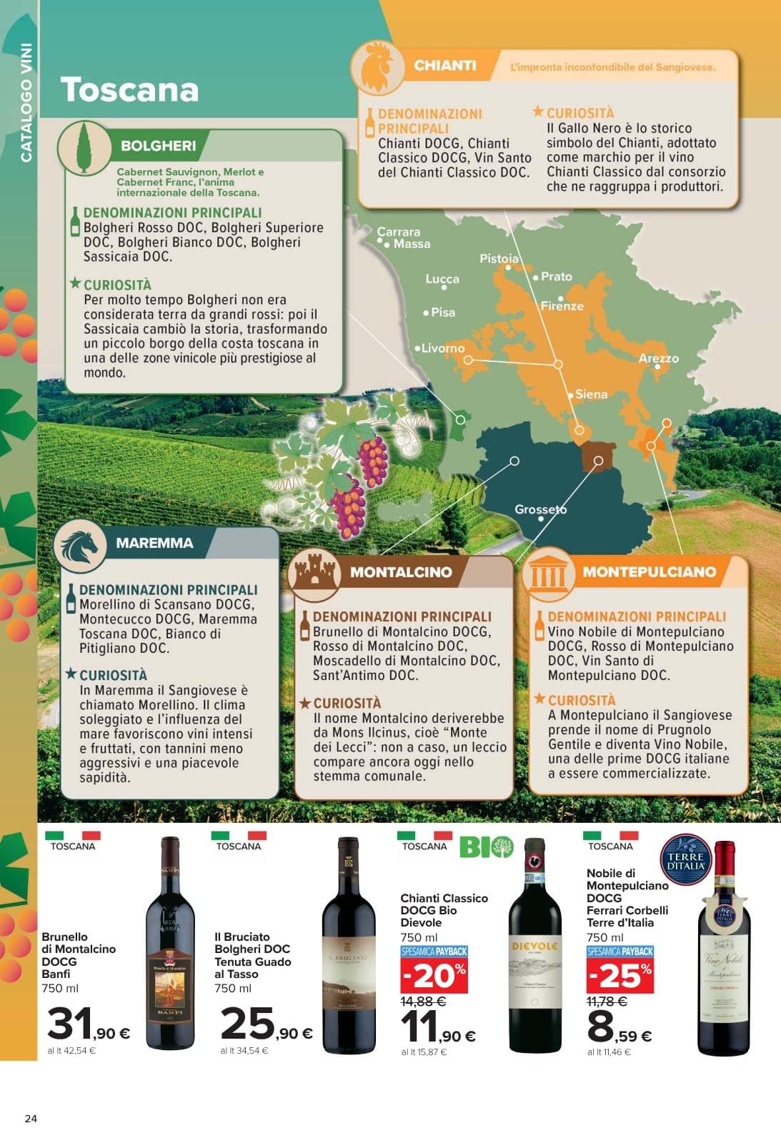 Pagina 24. del volantino Carrefour - Catalogo vini