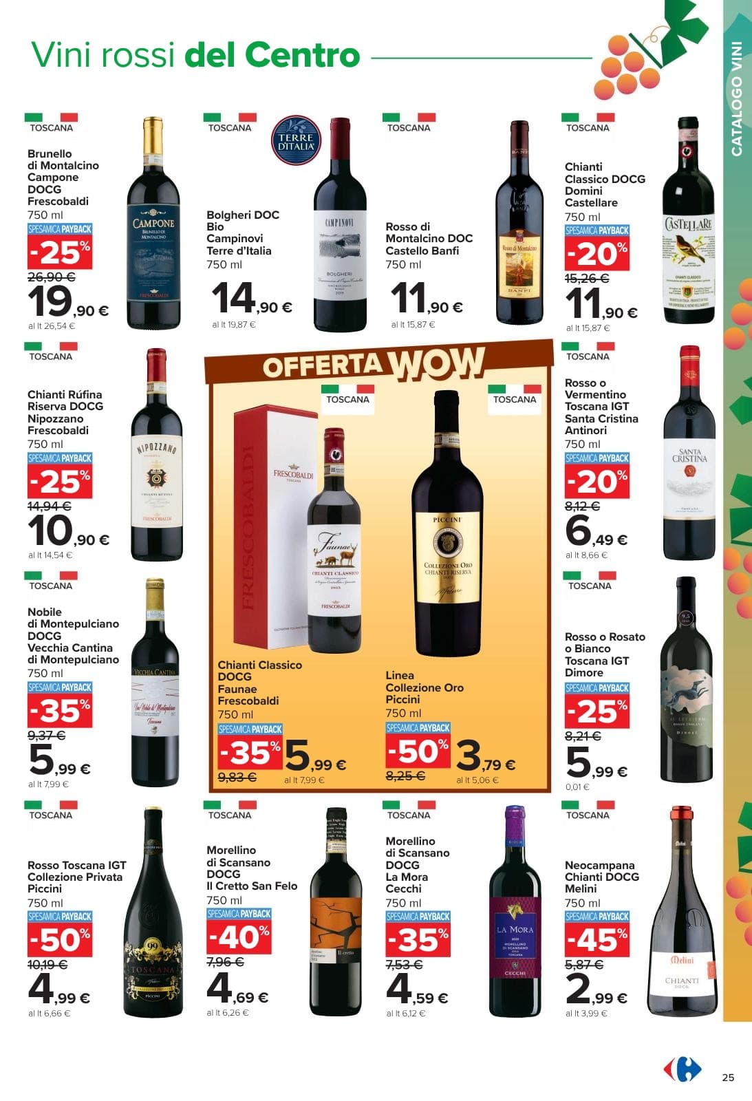 Pagina 25. del volantino Carrefour - Catalogo vini