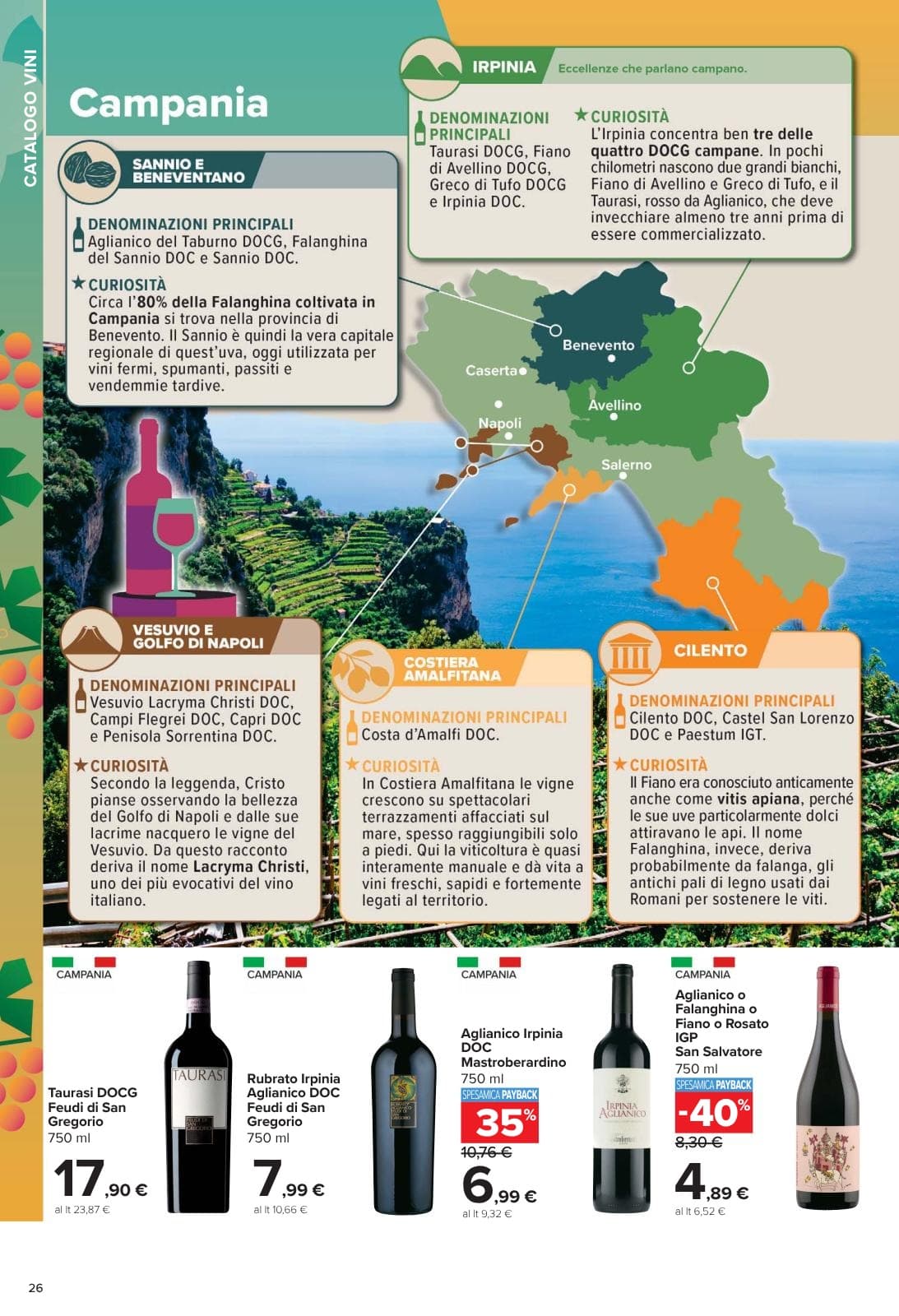 Pagina 26. del volantino Carrefour - Catalogo vini