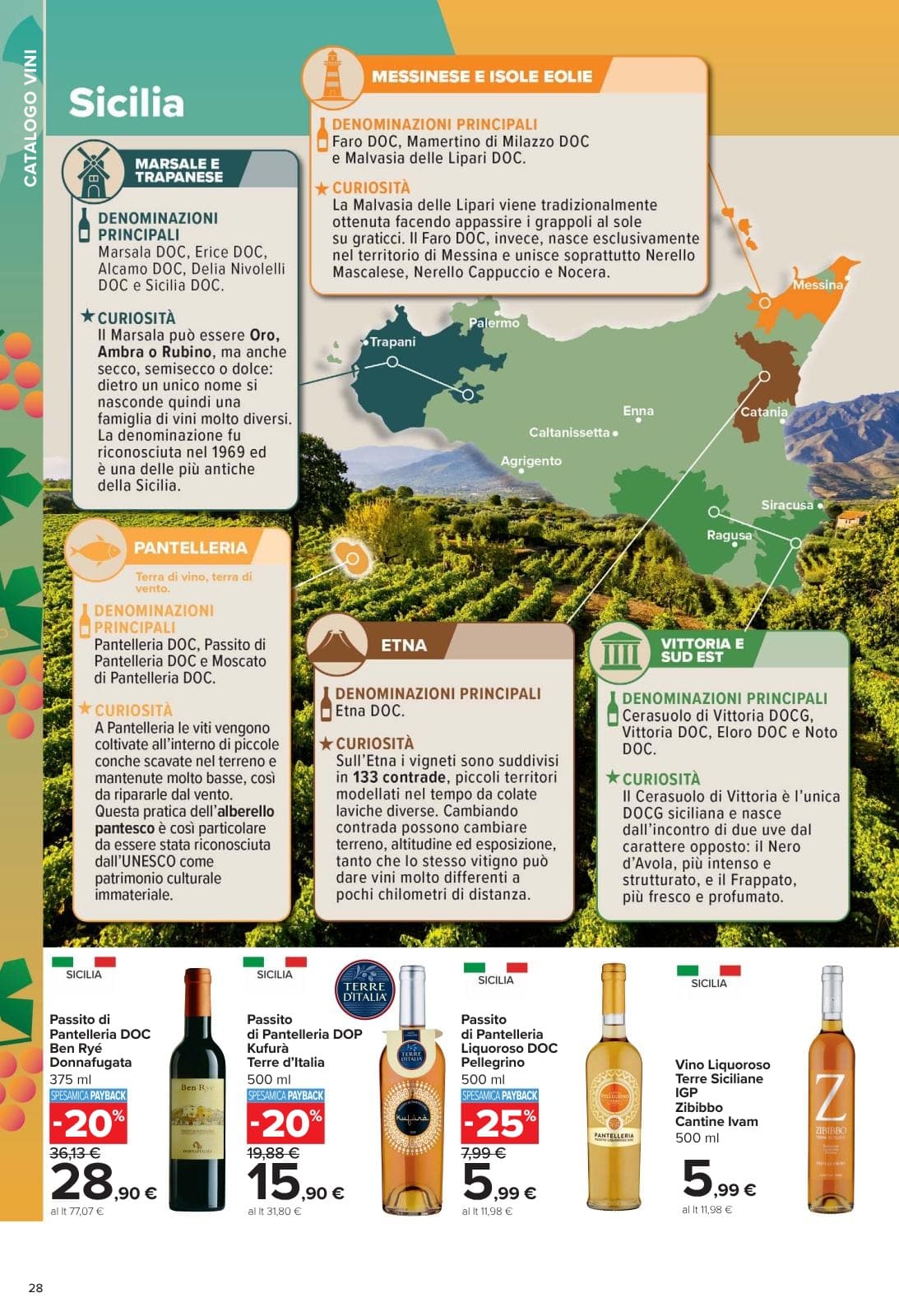 Pagina 28. del volantino Carrefour - Catalogo vini