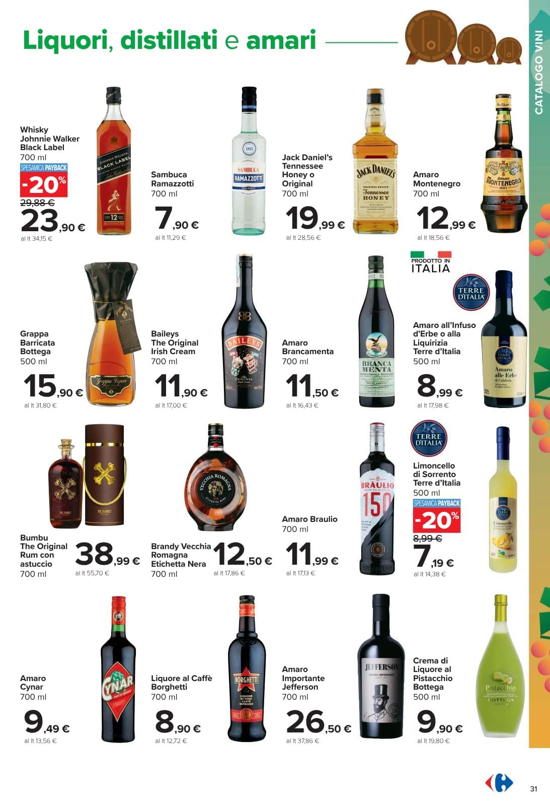 Pagina 31. del volantino Carrefour - Catalogo vini
