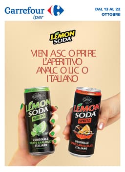 Pagina 1 del volantino Carrefour Speciale Lemonsoda