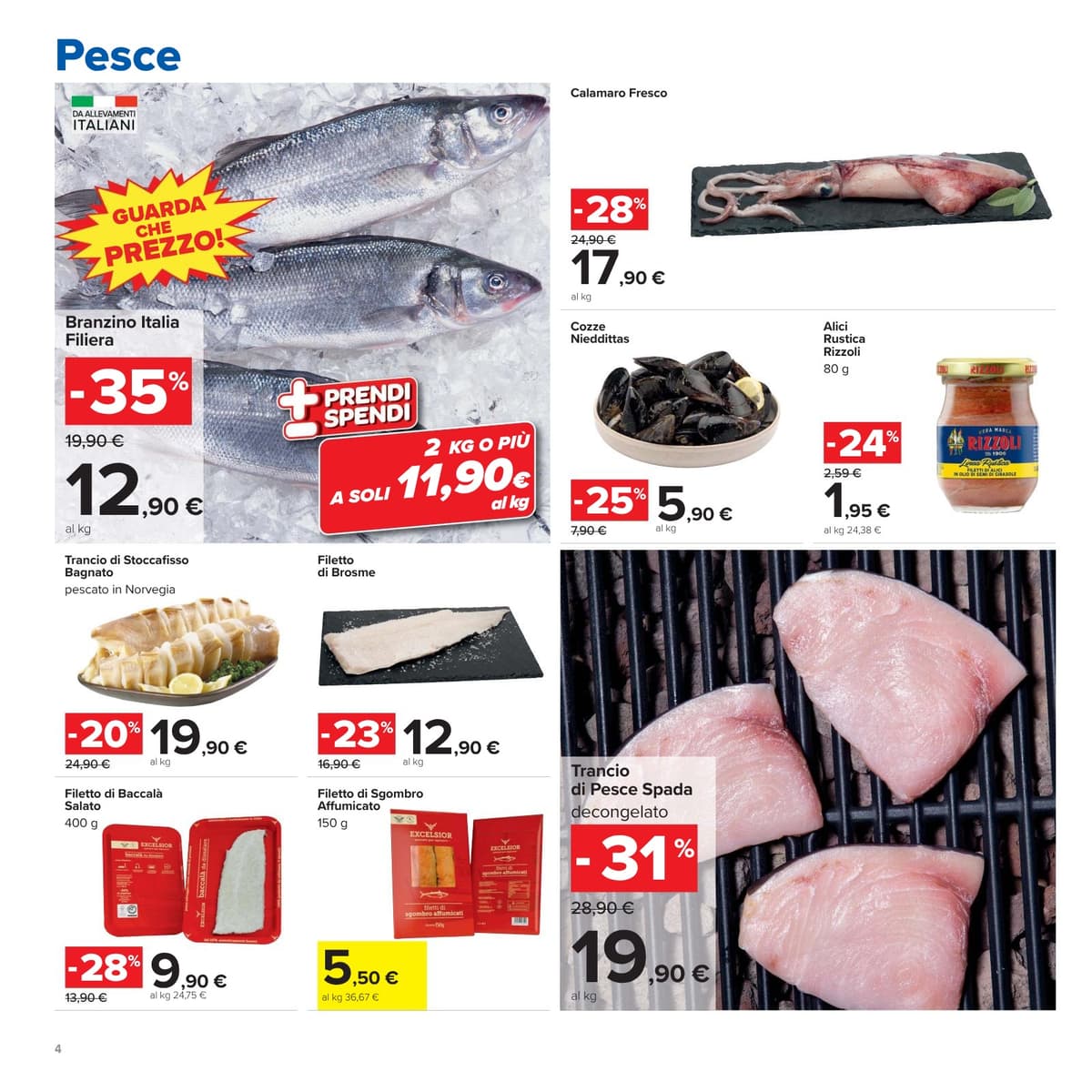 Pagina 4. del volantino Carrefour - Sconti fino al 50% (iper)