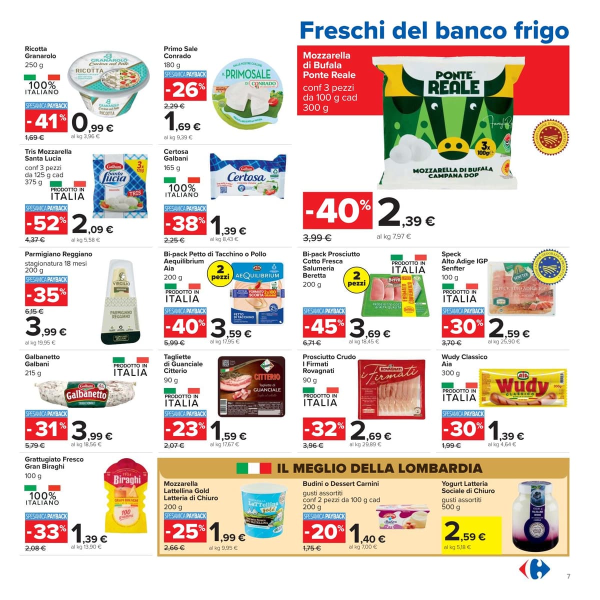 Pagina 7. del volantino Carrefour - Sconti fino al 50% (iper)