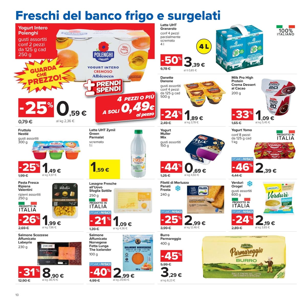 Pagina 10. del volantino Carrefour - Sconti fino al 50% (iper)