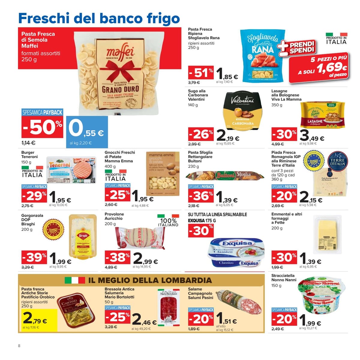 Pagina 8. del volantino Carrefour - Sconti fino al 50% (iper)
