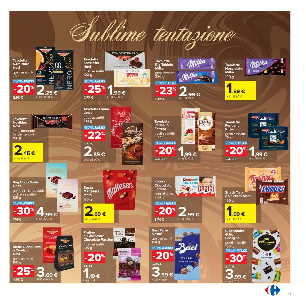 Pagina 11. del volantino Carrefour - Sconti fino al 50% (iper)