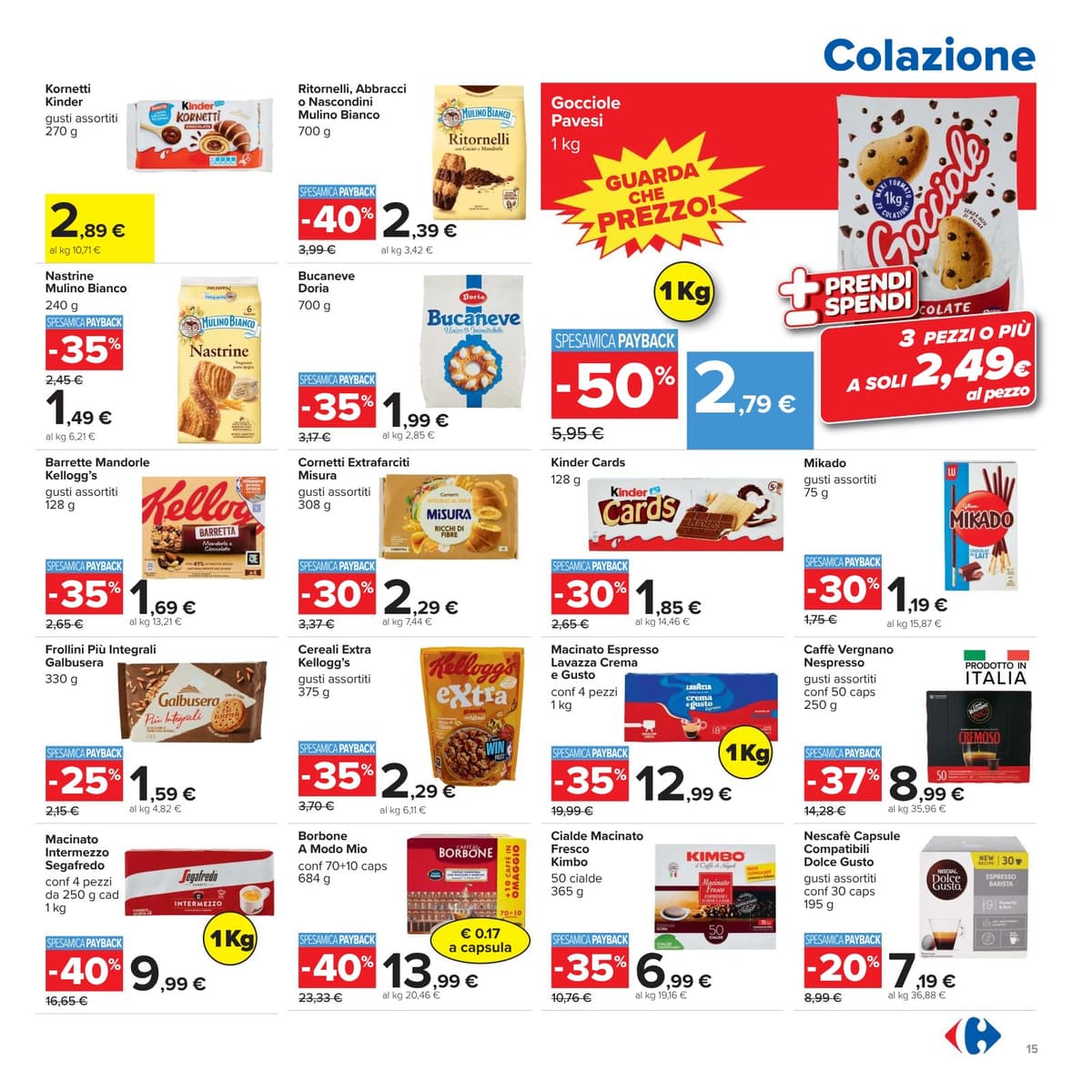 Pagina 15. del volantino Carrefour - Sconti fino al 50% (iper)