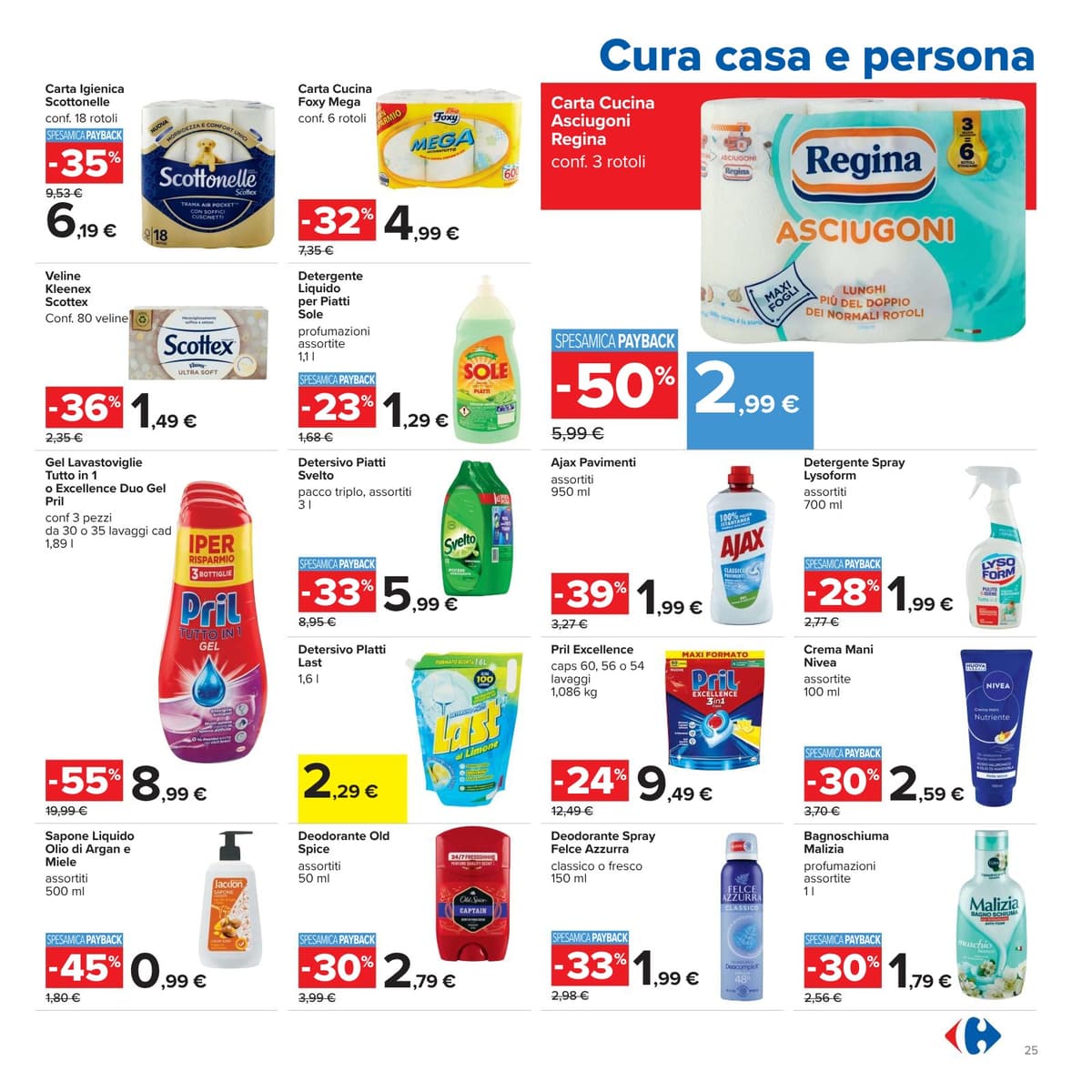 Pagina 25. del volantino Carrefour - Sconti fino al 50% (iper)