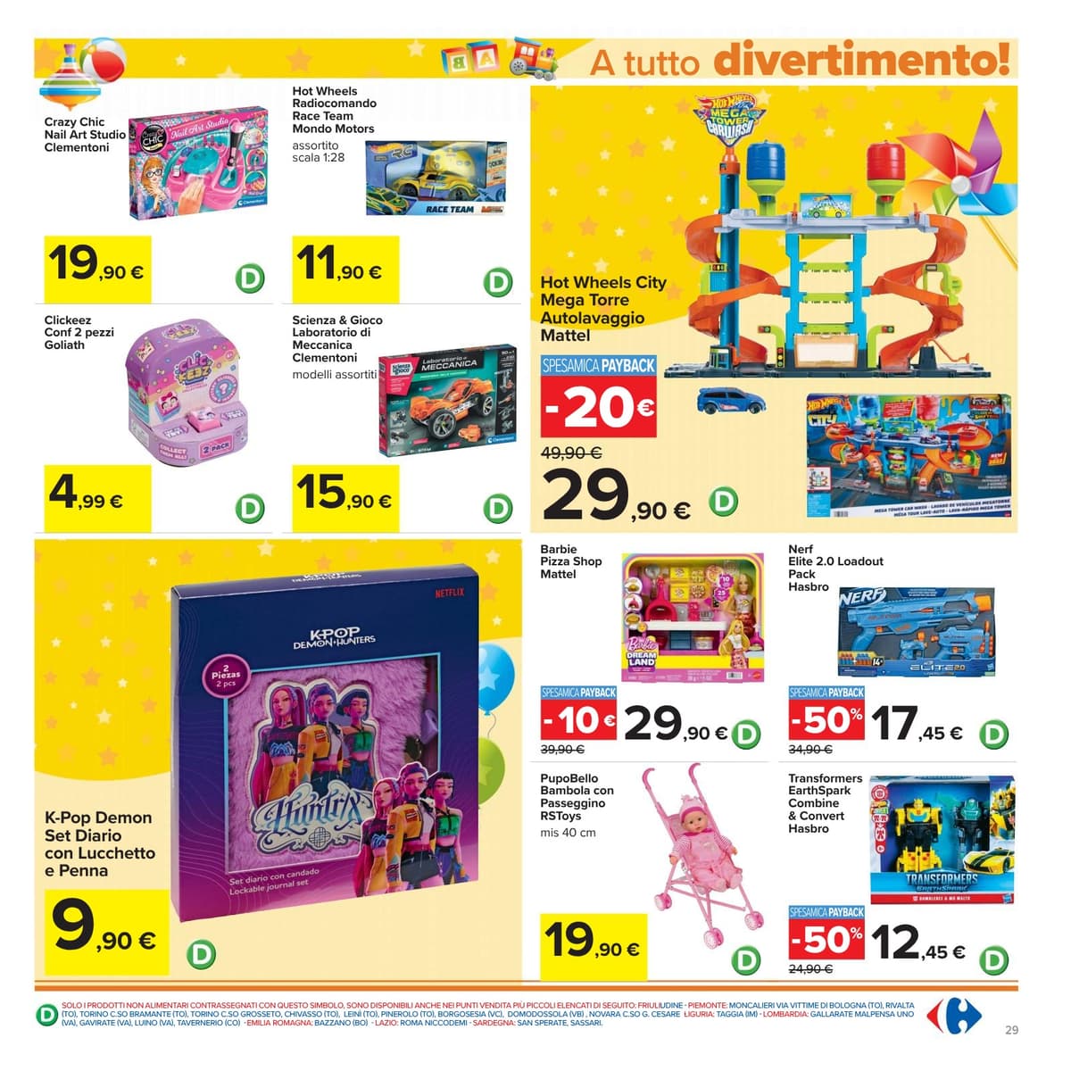 Pagina 29. del volantino Carrefour - Sconti fino al 50% (iper)