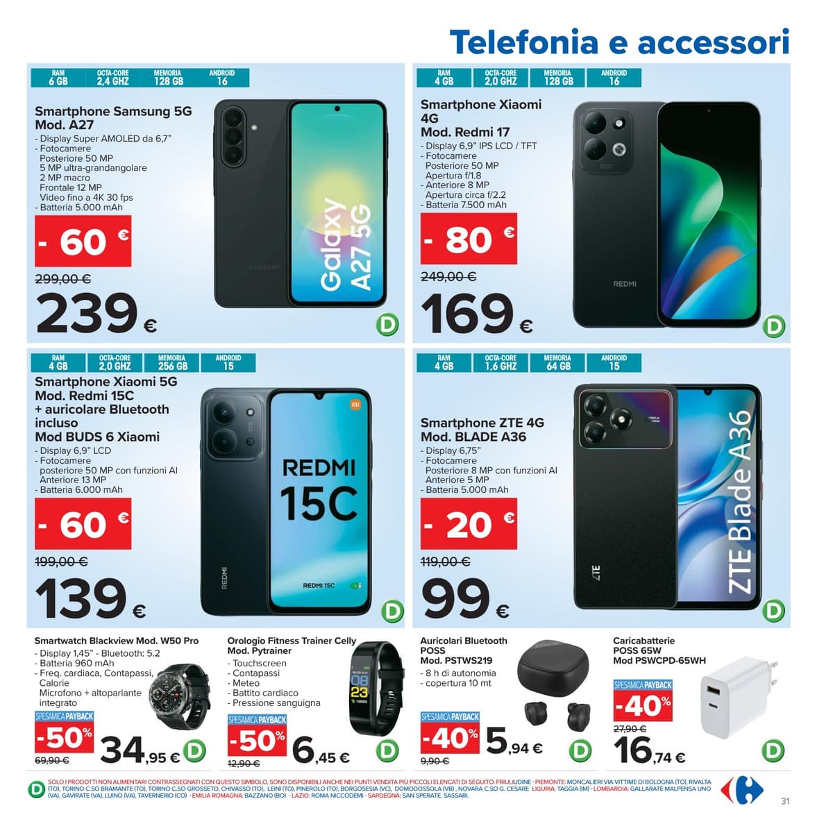 Pagina 31. del volantino Carrefour - Sconti fino al 50% (iper)