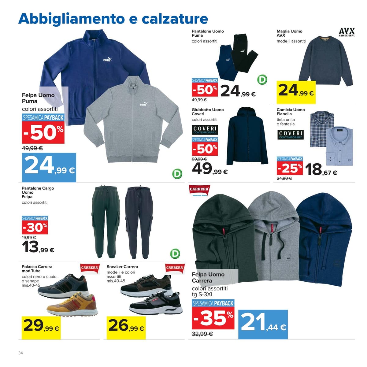 Pagina 34. del volantino Carrefour - Sconti fino al 50% (iper)