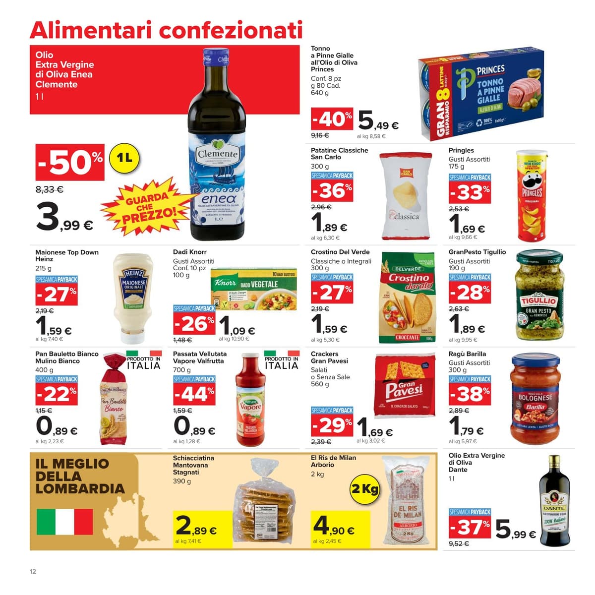 Pagina 12. del volantino Carrefour - Sconti fino al 50% (market)