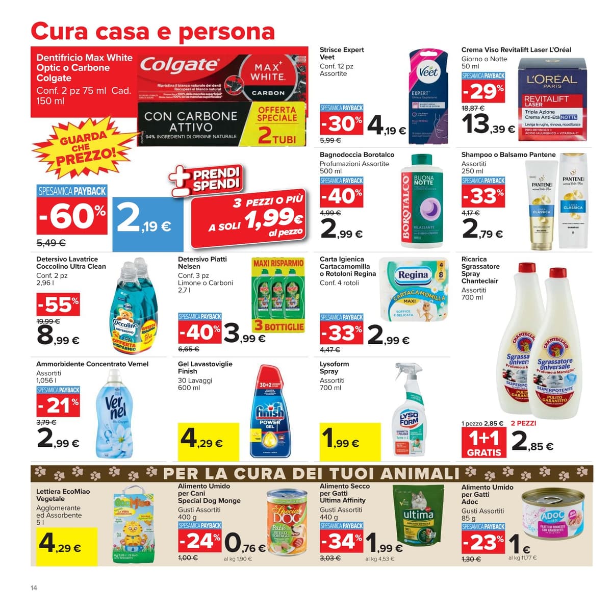 Pagina 14. del volantino Carrefour - Sconti fino al 50% (market)