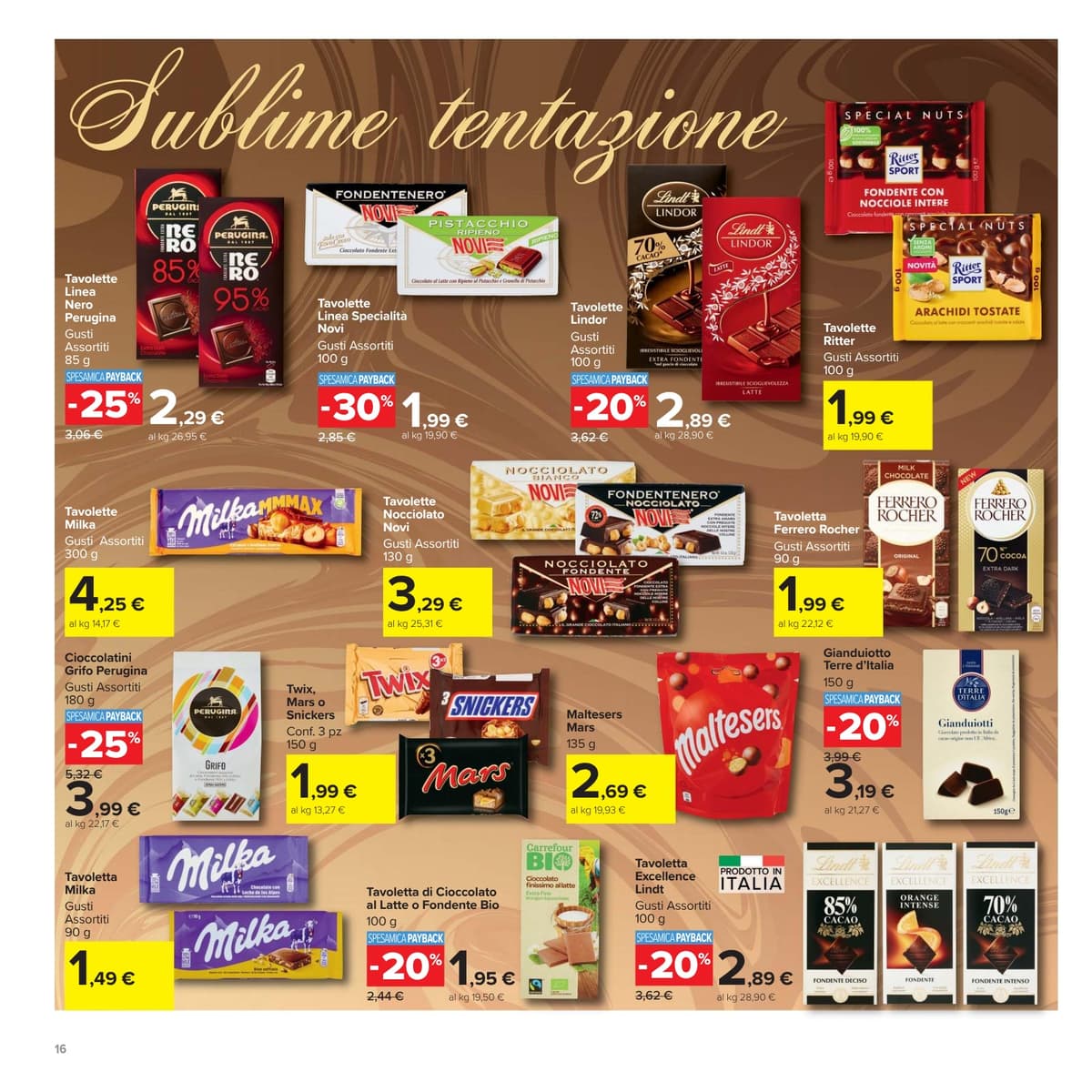 Pagina 16. del volantino Carrefour - Sconti fino al 50% (market)