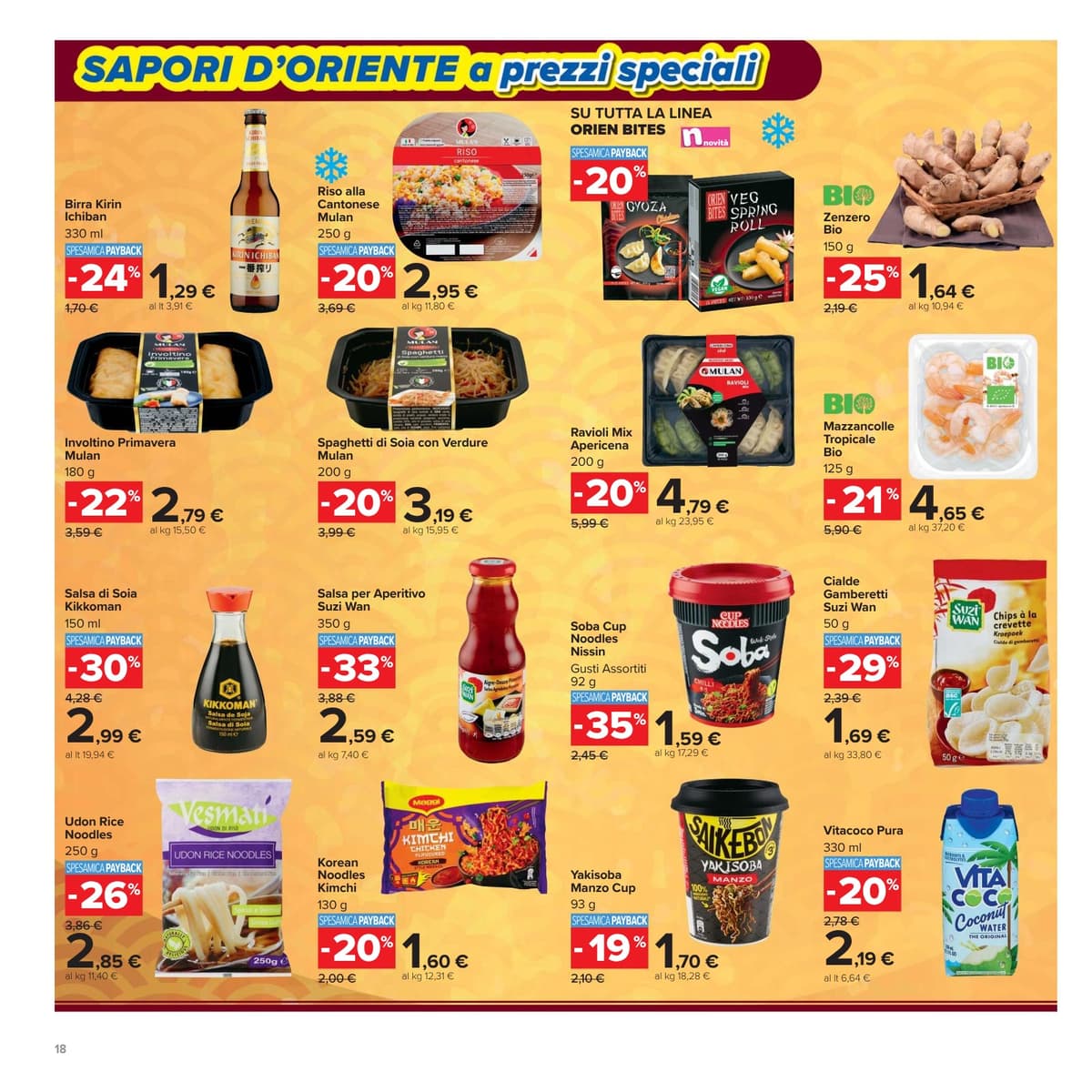Pagina 18. del volantino Carrefour - Sconti fino al 50% (market)
