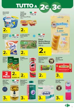 Pagina 3 del volantino Carrefour Tutto a 1€, 2€ e 3€ (Express)
