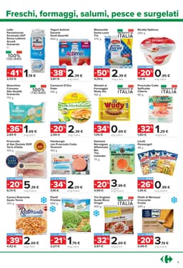 Pagina 5 del volantino Carrefour Tutto a 1€, 2€ e 3€ (Express)
