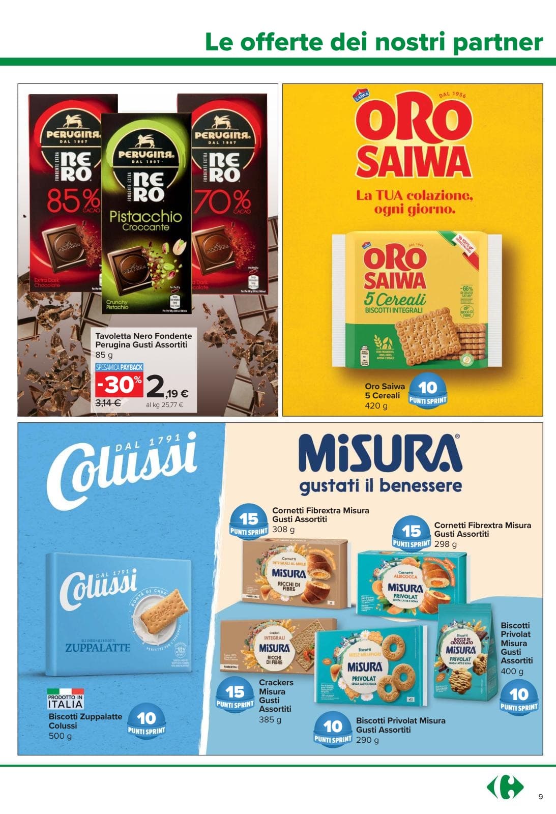 Pagina 9. del volantino Carrefour - Tutto a 1€, 2€ e 3€ (Express)