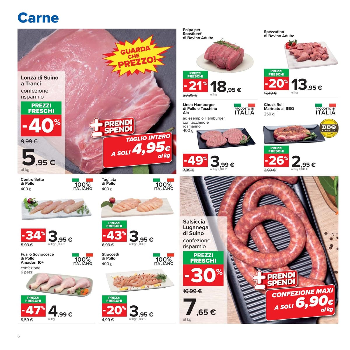 Pagina 6. del volantino Carrefour - Prezzi imbattibili (iper)